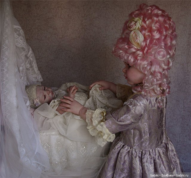 Marie Antoinette - кукла Реборн из молда Angelica от Reva Schick (фото 6)