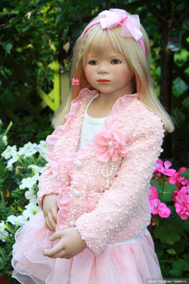 Нежная блондиночка Тира. Коллекционная кукла от Annette Himstedt (фото 6)