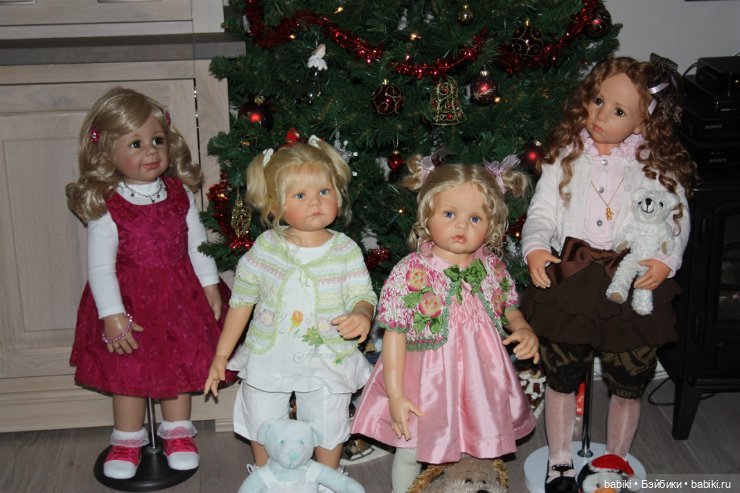 А у нас сегодня Рождество! Куколы Hildegard Gunzel под елкой (фото 9)