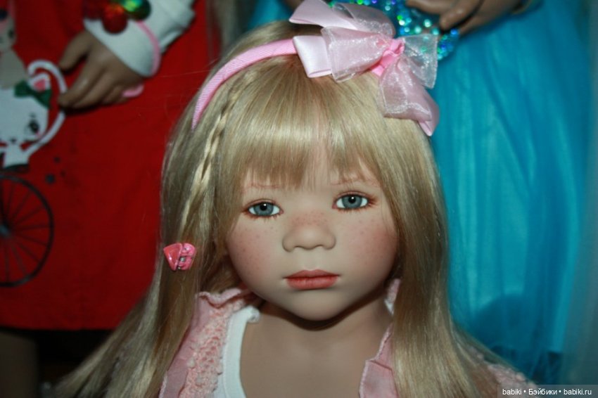 Нежная блондиночка Тира. Коллекционная кукла от Annette Himstedt