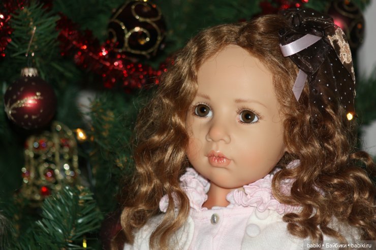 А у нас сегодня Рождество! Куколы Hildegard Gunzel под елкой (фото 7)