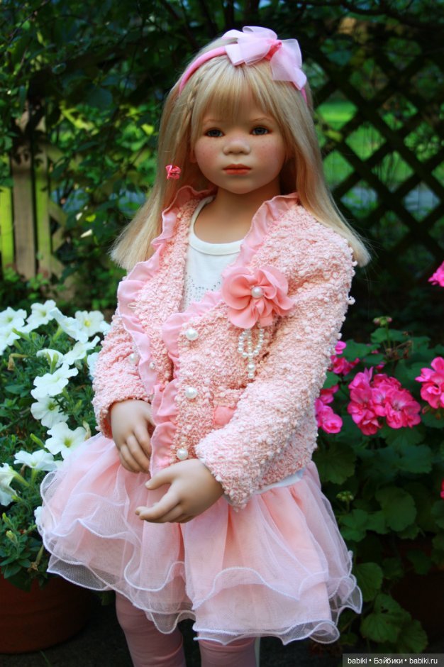 Нежная блондиночка Тира. Коллекционная кукла от Annette Himstedt (фото 7)