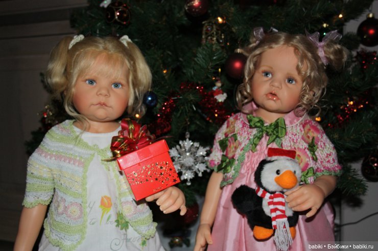 А у нас сегодня Рождество! Куколы Hildegard Gunzel под елкой (фото 8)