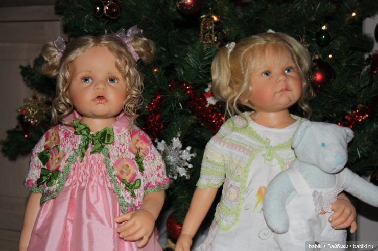 А у нас сегодня Рождество! Куколы Hildegard Gunzel под елкой (фото 4)
