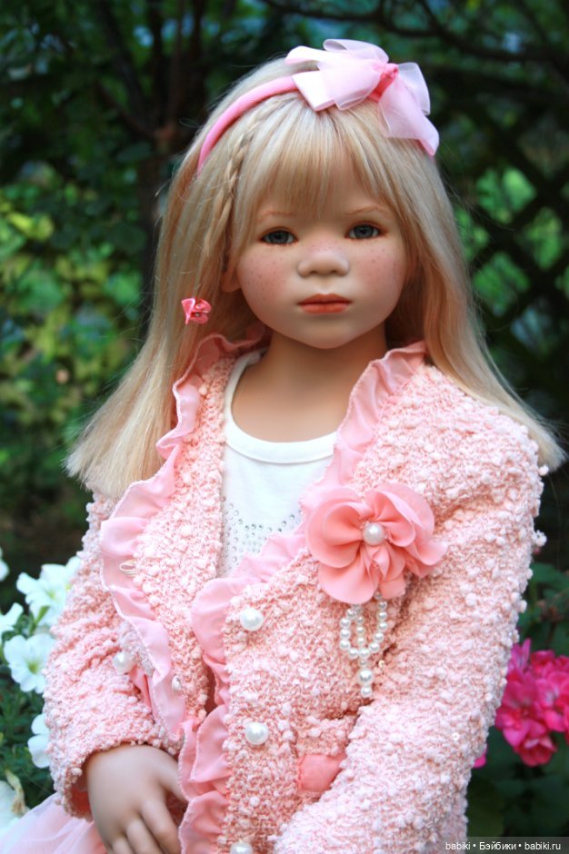 Нежная блондиночка Тира. Коллекционная кукла от Annette Himstedt (фото 8)