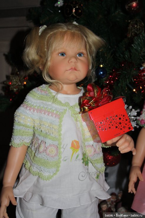 А у нас сегодня Рождество! Куколы Hildegard Gunzel под елкой (фото 10)