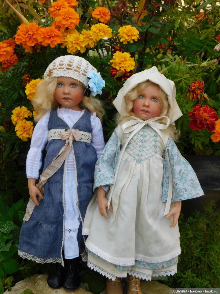 Авторская и поточная роспись кукол Хелен Киш