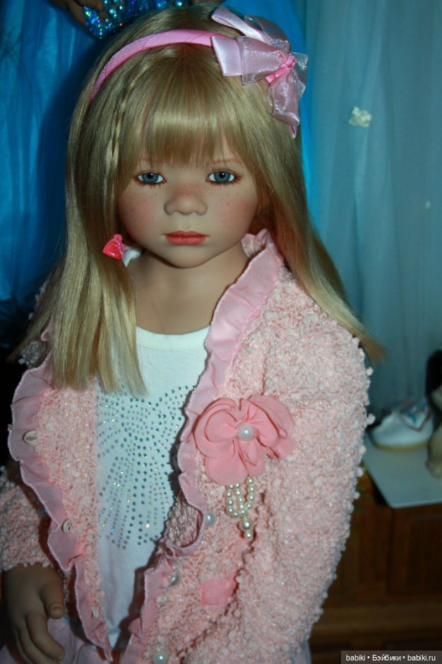 Нежная блондиночка Тира. Коллекционная кукла от Annette Himstedt (фото 2)