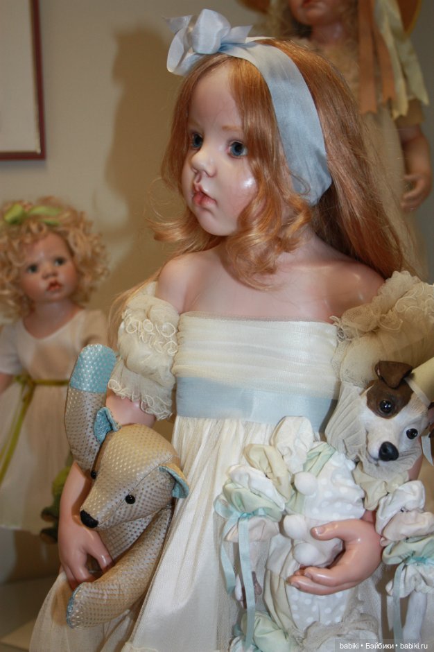 Фарфоровые куклы WOP Dorothea и Serafina из коллекции Vanilla Sky 2014 Hildegard Gunzel