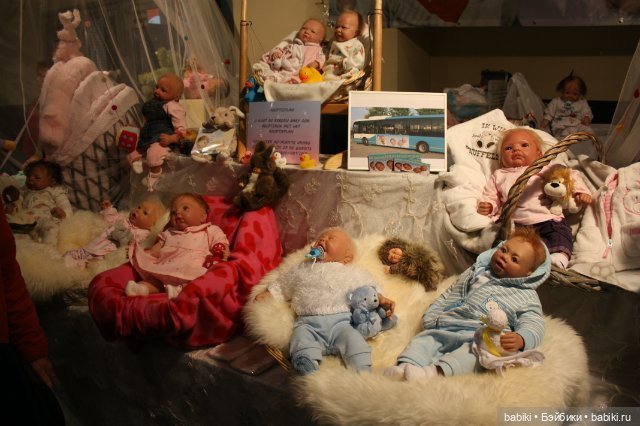 Международная выставка кукол и мишек Тедди в 's-Hertogenbosch в Нидерландах 2012