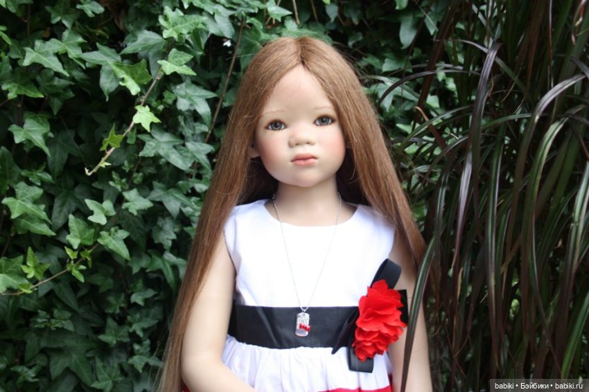 Лиле, летнее насторение. Коллекционная кукла от Anette Himstedt (фото 6)
