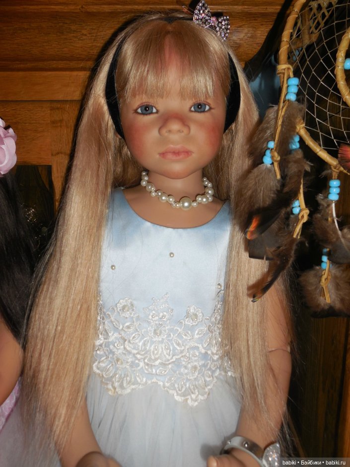 Моня - Алиса. Коллекционные куклы от Annette Himstedt (фото 3)
