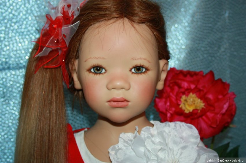 Лиле, летнее насторение. Коллекционная кукла от Anette Himstedt