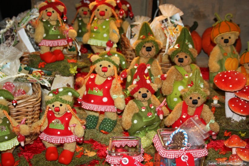 Выставка кукол и мишек Тедди в Нидерландах, Голландия. Продолжение. Встреча (фото 9)