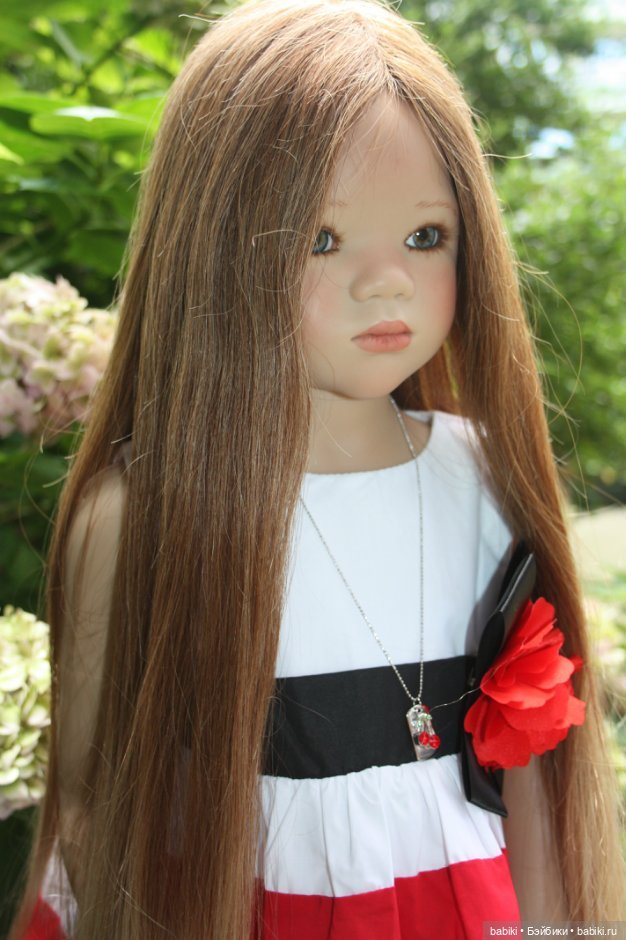 Лиле, летнее насторение. Коллекционная кукла от Anette Himstedt (фото 9)