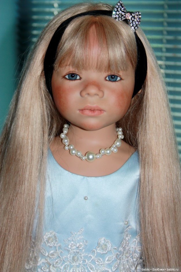 Голубое настроение. Коллекционные куклы от Annette Himstedt (фото 7)