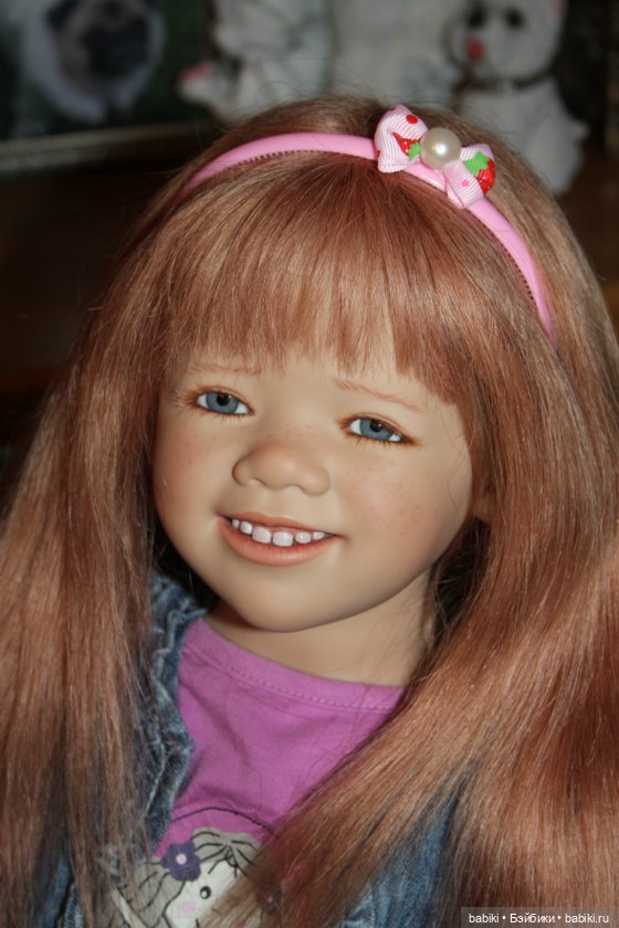 Супер девочка, с супер улыбкой! Mardgie от Anette Himstedt