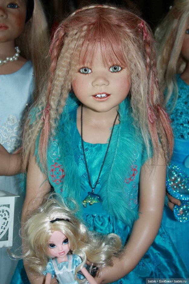 Голубое настроение. Коллекционные куклы от Annette Himstedt (фото 9)