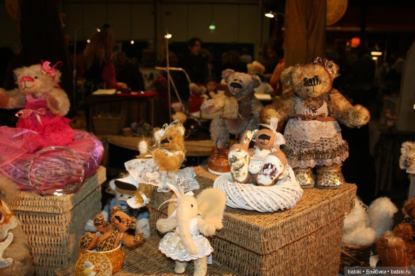 Выставка кукол и мишек Тедди в Нидерландах, Голландия. Продолжение. Встреча