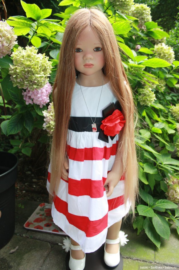 Лиле, летнее насторение. Коллекционная кукла от Anette Himstedt (фото 8)
