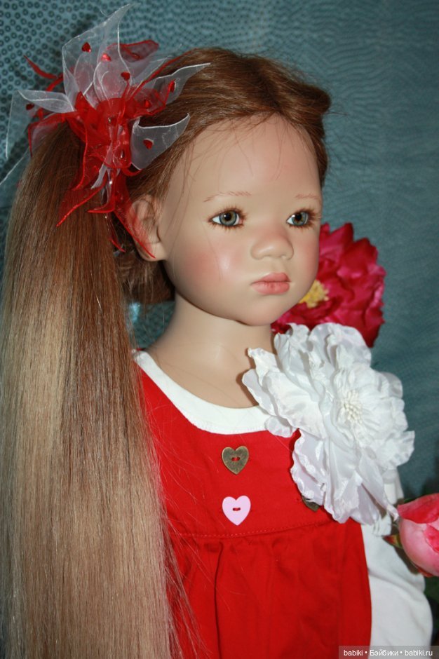 Лиле, летнее насторение. Коллекционная кукла от Anette Himstedt (фото 3)