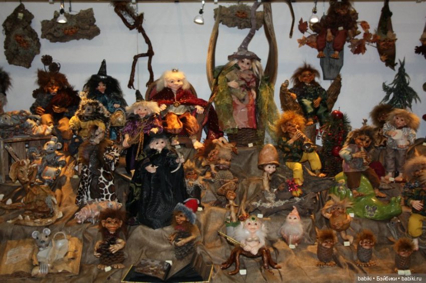 Осенняя выставка 2014 кукол и мишек Тедди в Голландии - часть II