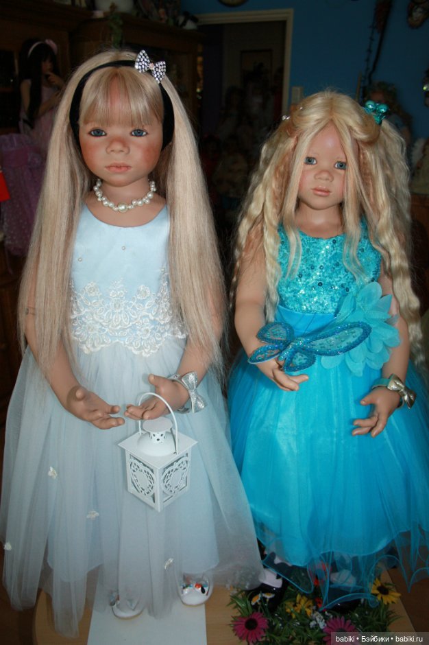 Голубое настроение. Коллекционные куклы от Annette Himstedt (фото 2)