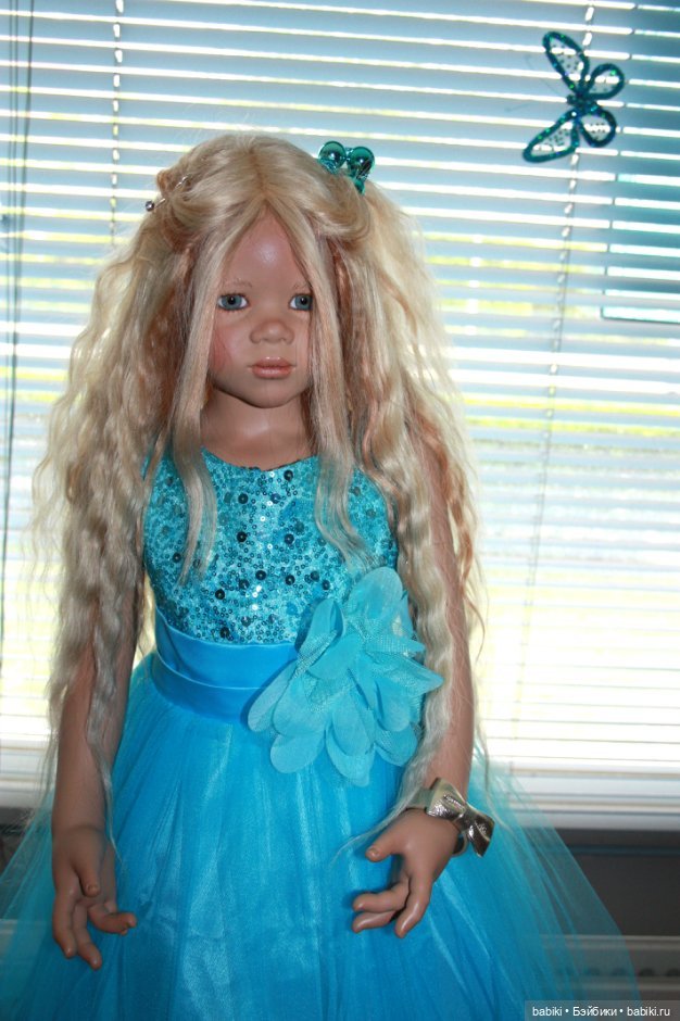 Голубое настроение. Коллекционные куклы от Annette Himstedt (фото 4)