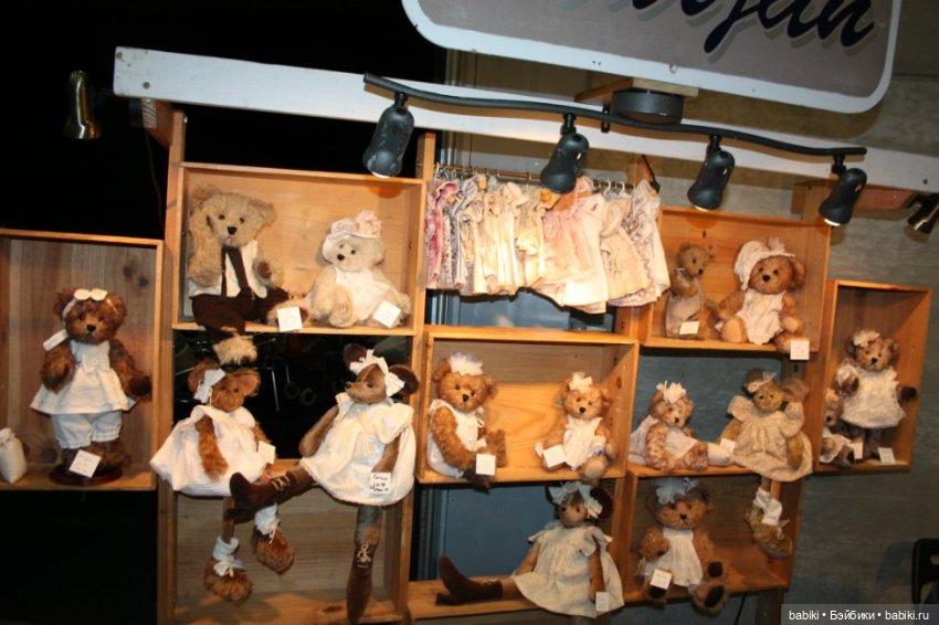 Осенняя выставка 2014 кукол и мишек Тедди в Голландии - часть II