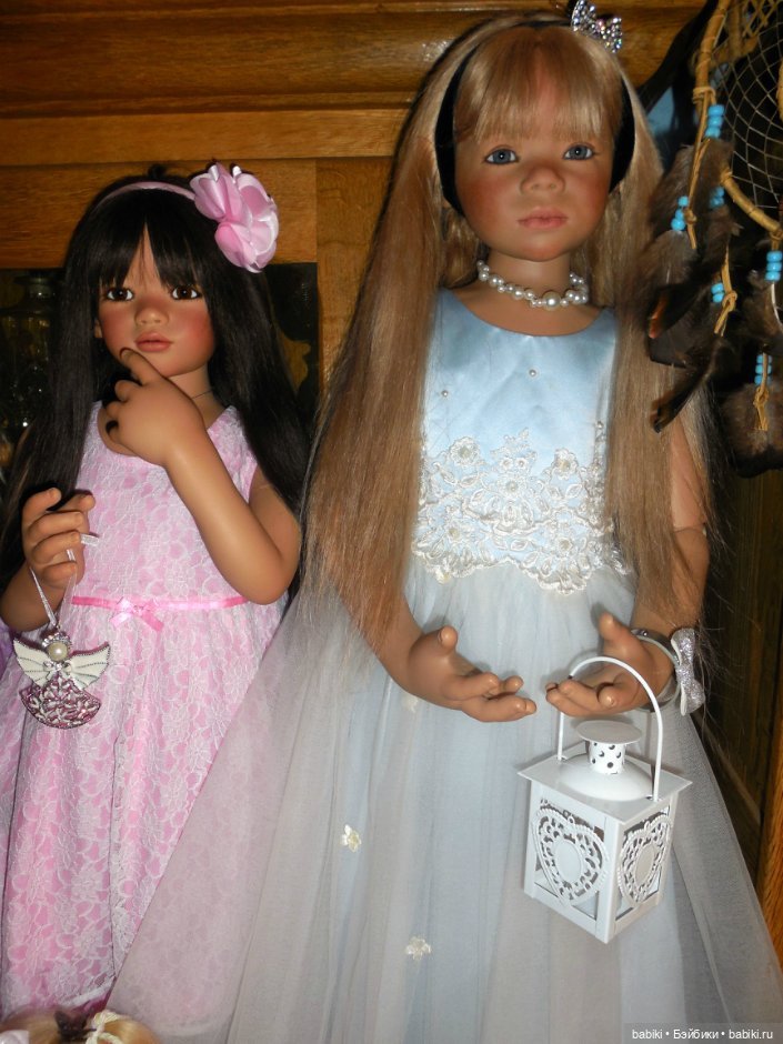 Моня - Алиса. Коллекционные куклы от Annette Himstedt (фото 5)