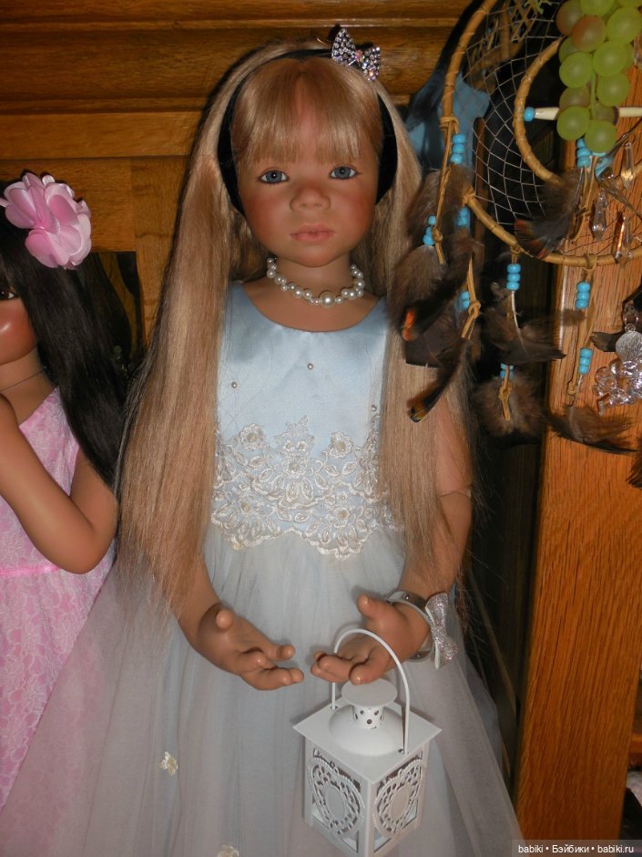 Моня - Алиса. Коллекционные куклы от Annette Himstedt (фото 4)