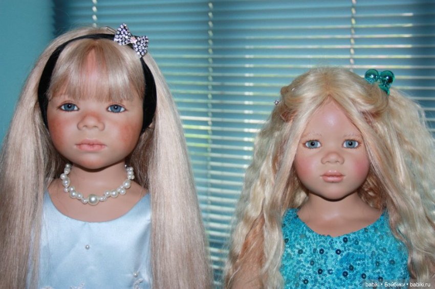 Голубое настроение. Коллекционные куклы от Annette Himstedt (фото 5)