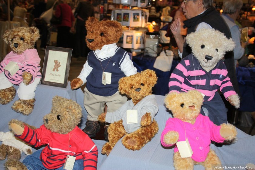 Выставка кукол и мишек Тедди в Нидерландах, Голландия. Продолжение. Встреча (фото 7)