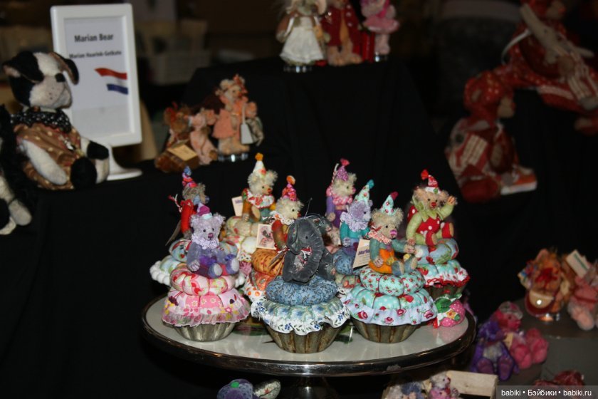 Выставка кукол и мишек Тедди в Нидерландах, Голландия. Продолжение. Встреча (фото 5)