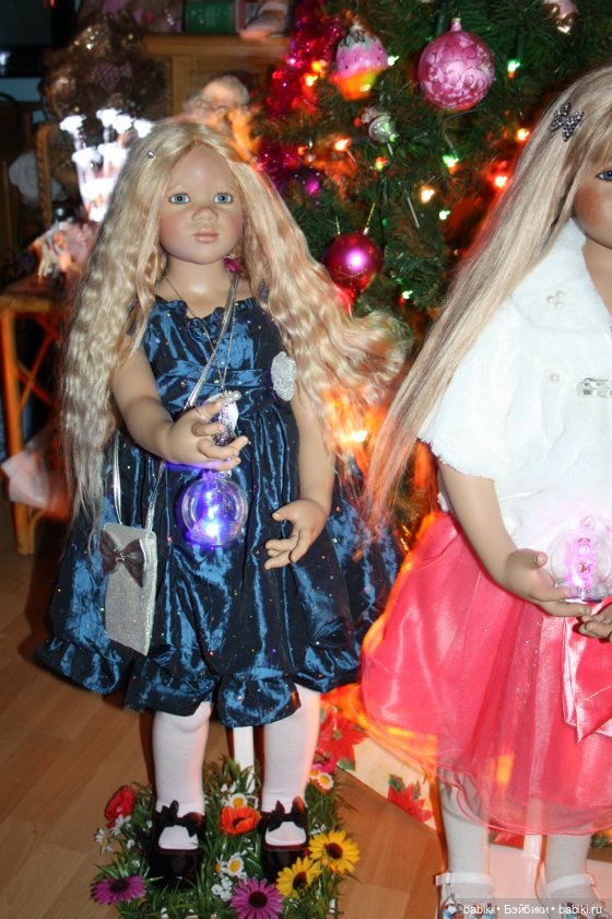 Новый год с куклами от Annette Himstedt