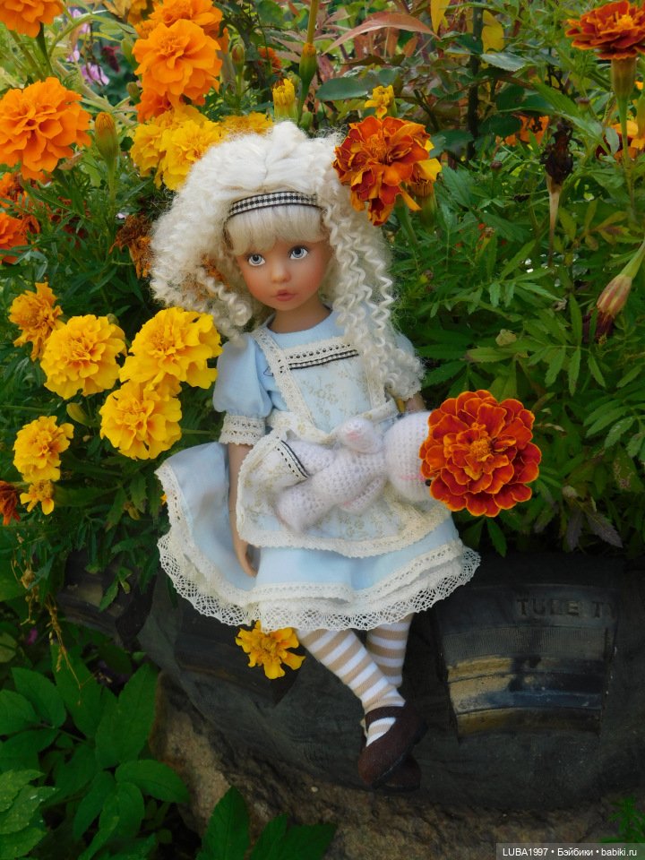 Кусочек уходящего лета в моей коллекции кукол. 2 часть