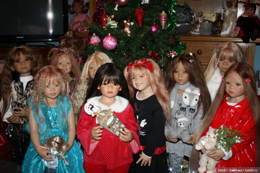 Новый год с куклами от Annette Himstedt (фото 2)