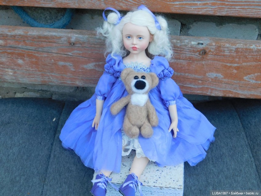 Кусочек уходящего лета в моей коллекции кукол. 3 часть