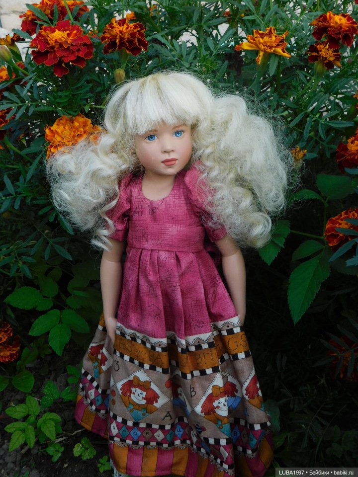 Кусочек уходящего лета в моей коллекции кукол