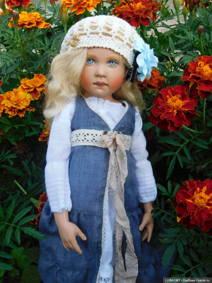 Кусочек уходящего лета в моей коллекции кукол