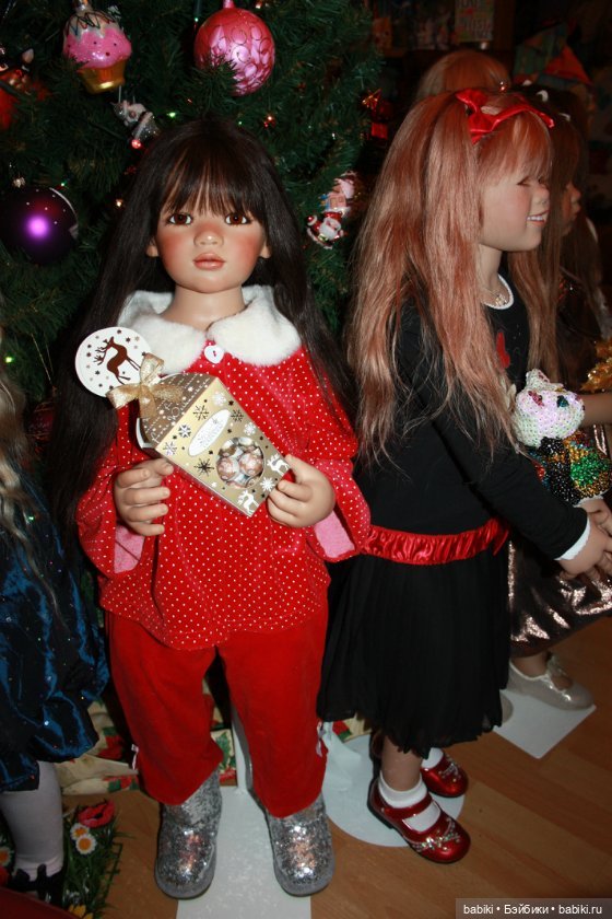 Новый год с куклами от Annette Himstedt