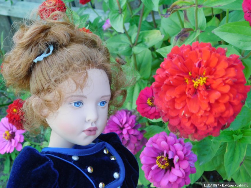 Кусочек уходящего лета в моей коллекции кукол (фото 3)