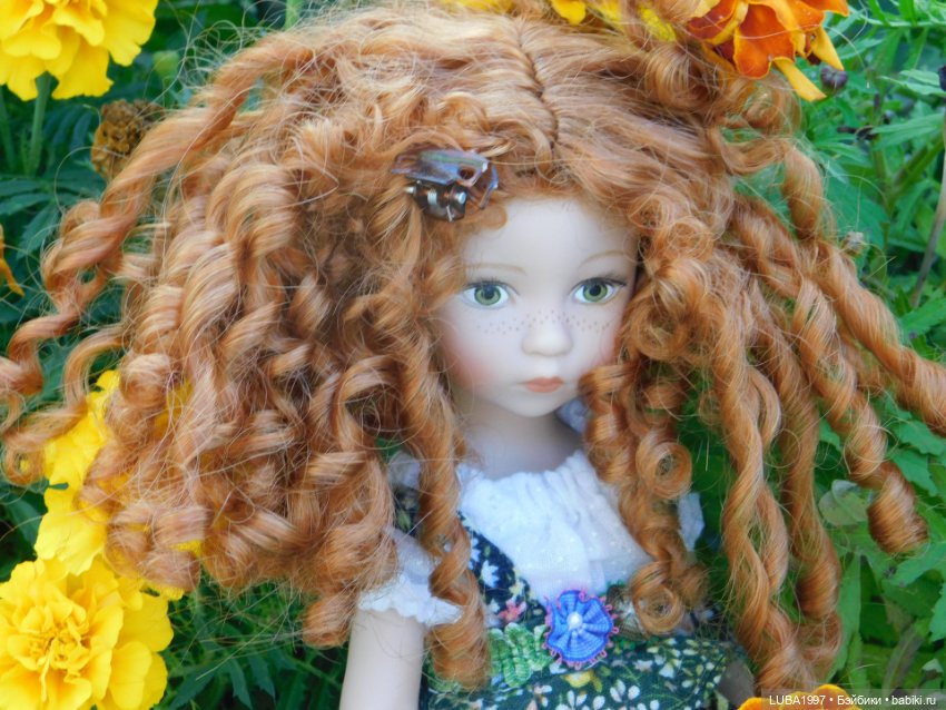 Кусочек уходящего лета в моей коллекции кукол. 2 часть