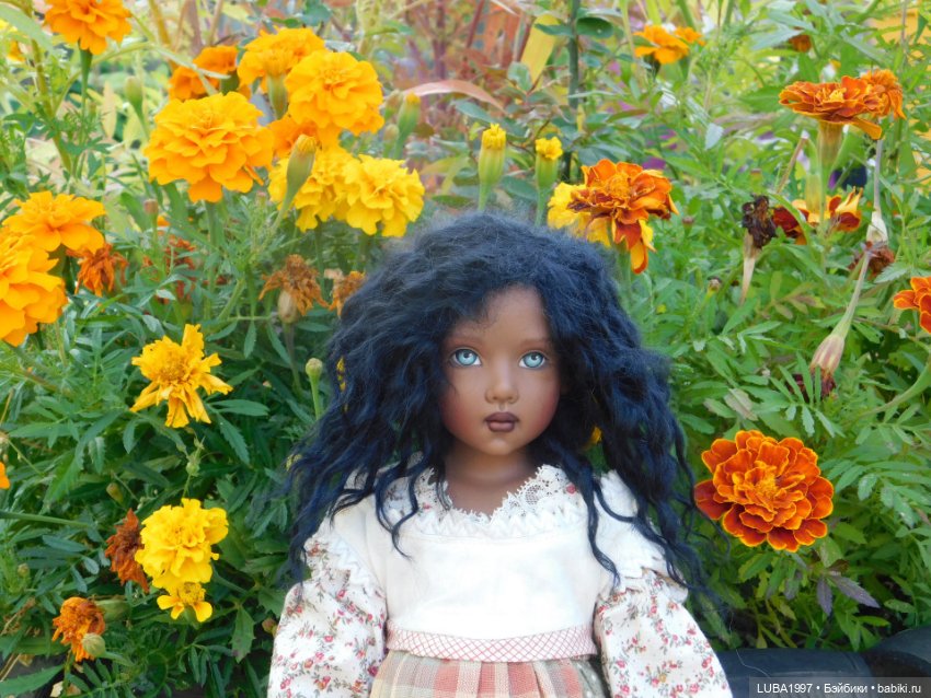 Кусочек уходящего лета в моей коллекции кукол. 2 часть (фото 3)