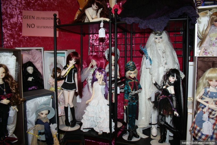 Международная выставка кукол в s'-Hertogenbosch (Den Bosch) в Голландии - 2013. Часть четвертая - BJD