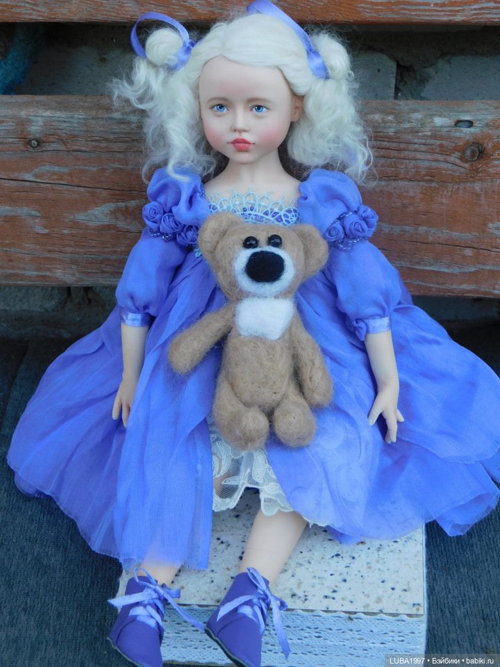 Кусочек уходящего лета в моей коллекции кукол. 3 часть