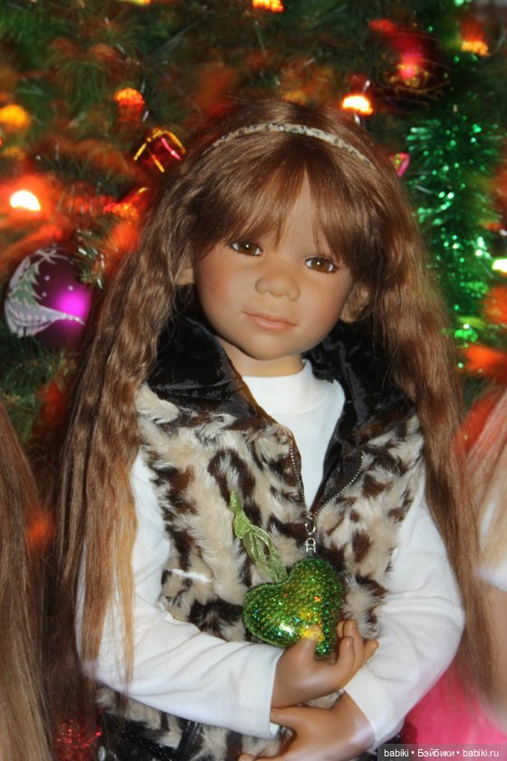 Новый год с куклами от Annette Himstedt