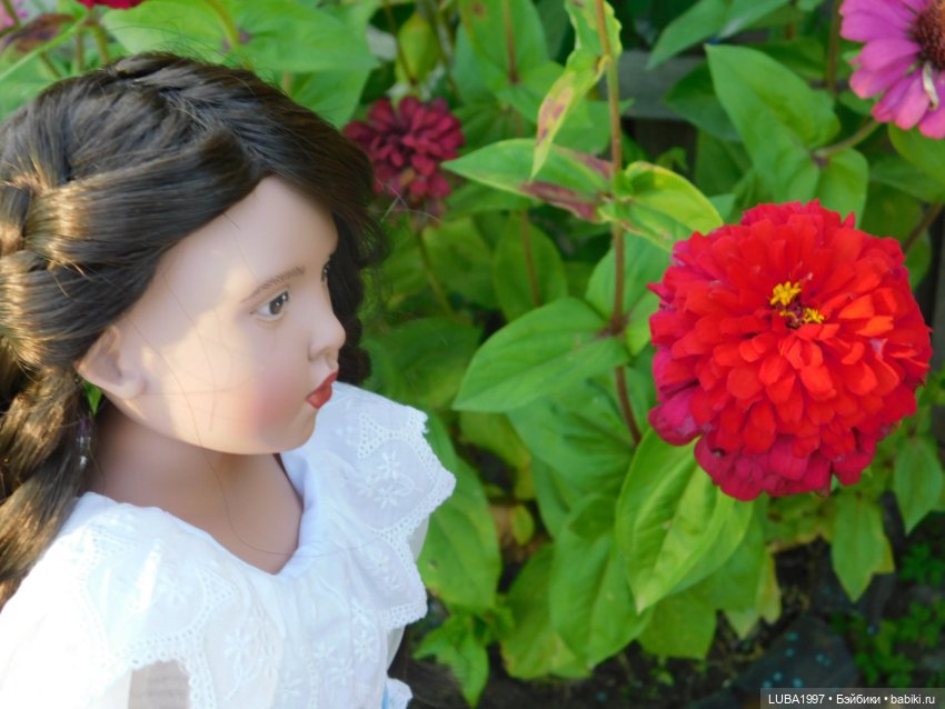 Кусочек уходящего лета в моей коллекции кукол (фото 5)