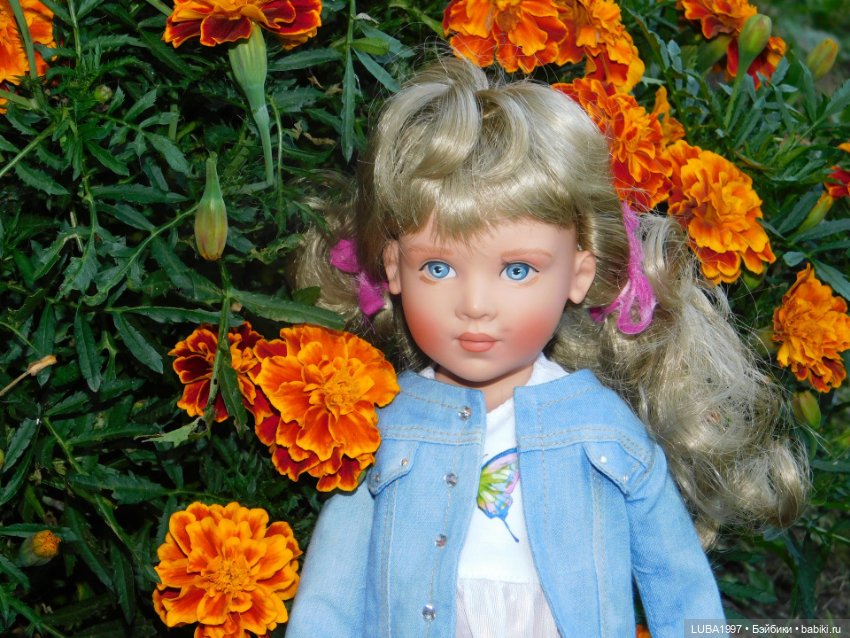 Кусочек уходящего лета в моей коллекции кукол. 3 часть
