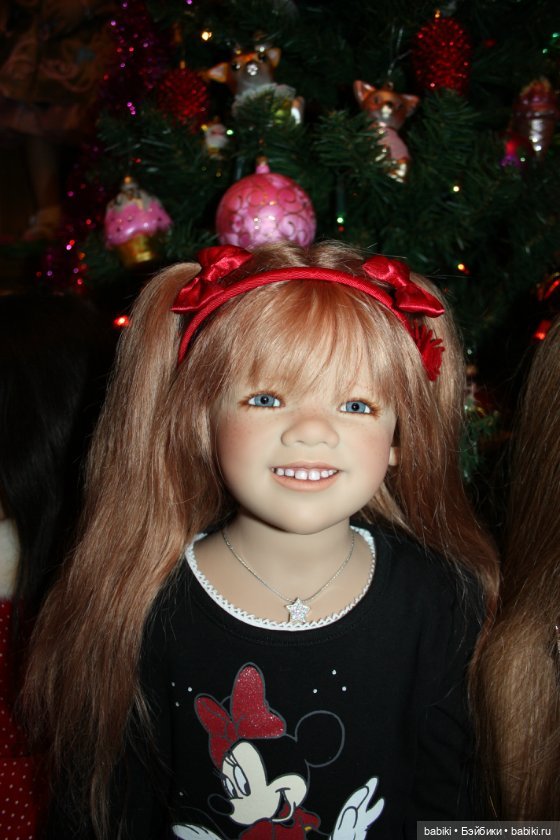 Новый год с куклами от Annette Himstedt